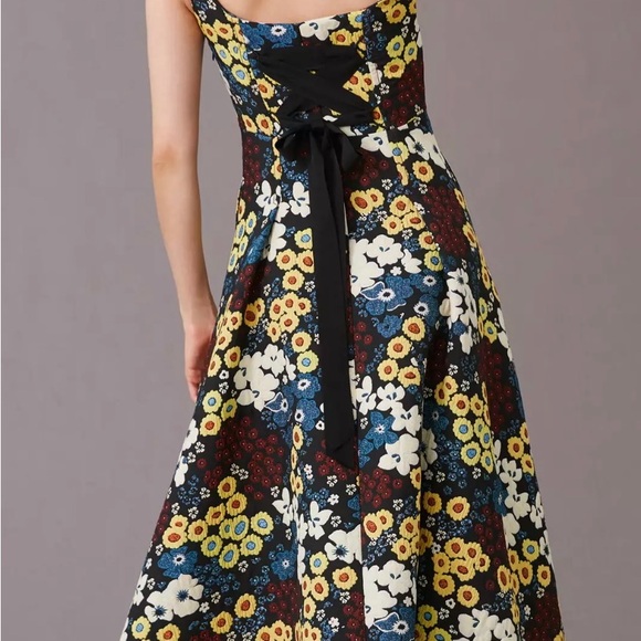 Maeve Marigold Midi Dress - Picture 2 of 6